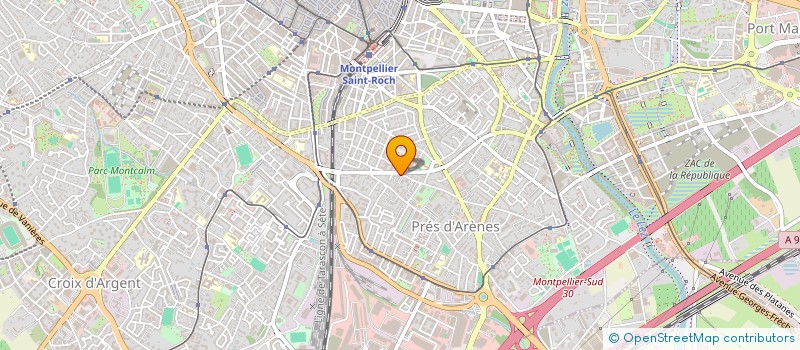 localisation de l'entreprise MADAME LAURENE DUSCH  MONTPELLIER