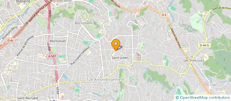 localisation de l'entreprise MADAME LAURENE EID à MARSEILLE