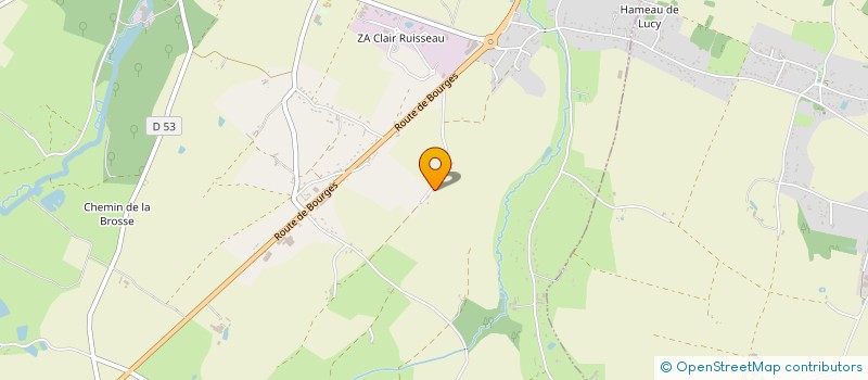 localisation de l'entreprise MADAME LAURENE FERLIN  POILLY-LEZ-GIEN