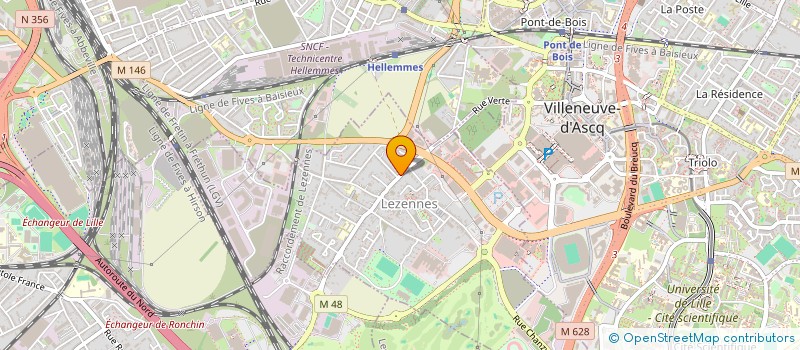 localisation de l'entreprise MADAME LAURENE FOULARD  LEZENNES