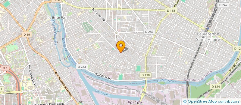 localisation de l'entreprise MADAME LAURENE GARCIA à ST MAUR DES FOSSES