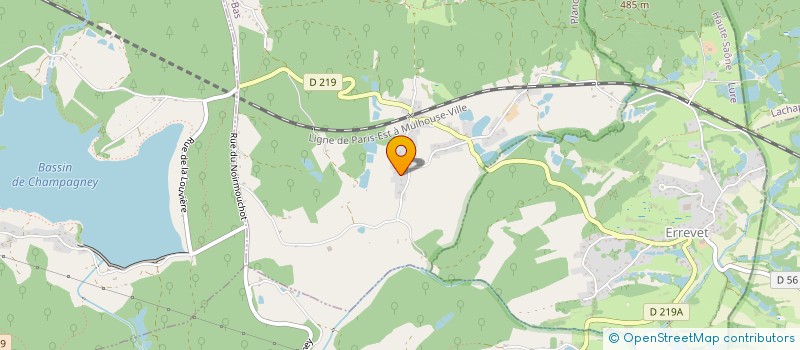 localisation de l'entreprise MADAME LAURENE GAUCHON  PLANCHER-BAS