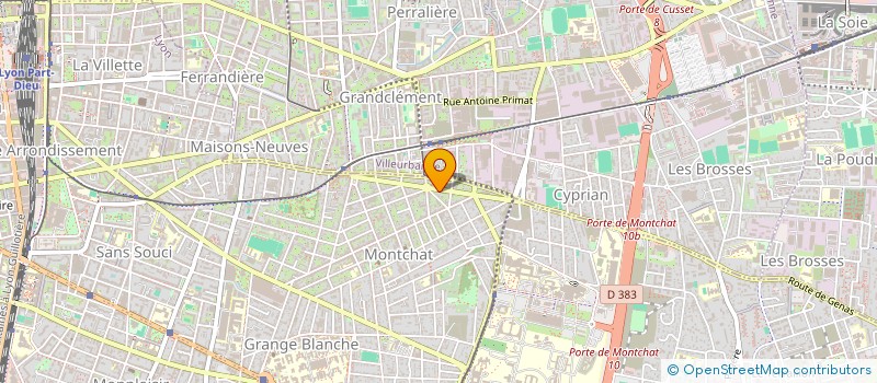 localisation de l'entreprise MADAME LAURENE GIANNUZZI  LYON