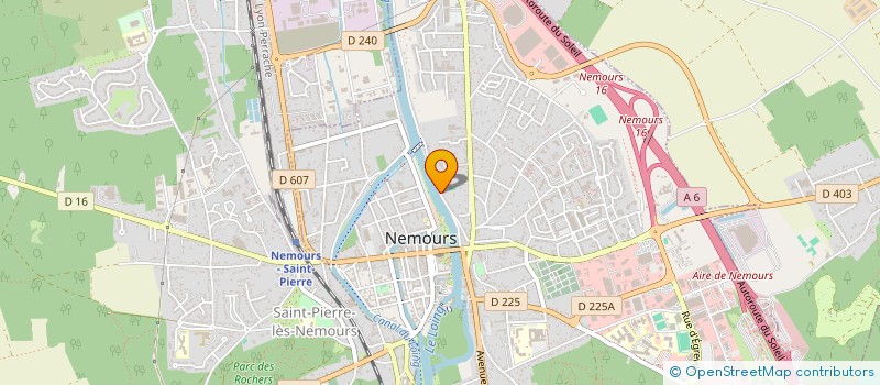 localisation de l'entreprise MADAME LAURENE GOYAU  NEMOURS