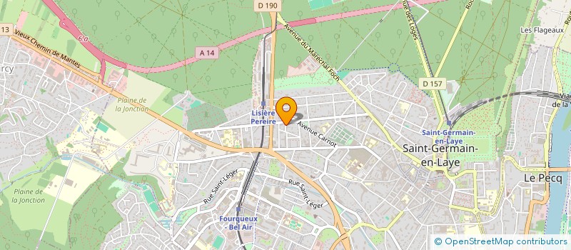 localisation de l'entreprise MADAME LAURENE GRELLET  CROISSY-SUR-SEINE