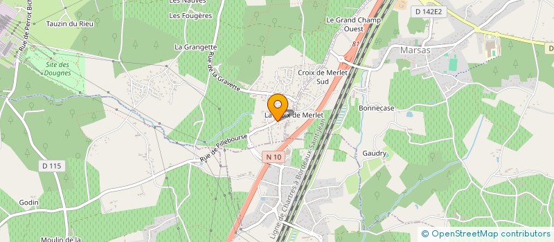 localisation de l'entreprise MADAME LAURENE GUILHON  CUBNEZAIS