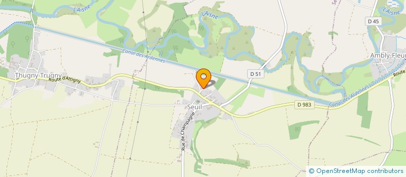 localisation de l'entreprise MADAME LAURENE HUSSON  SEUIL