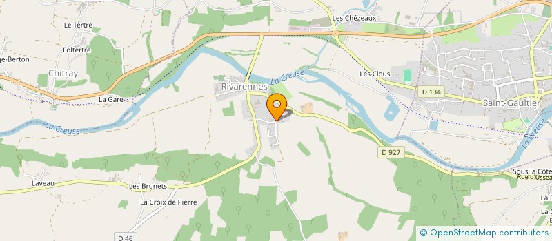 localisation de l'entreprise MADAME LAURENE JOUANDON à RIVARENNES
