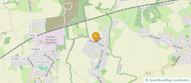 localisation de l'entreprise MADAME LAURENE KERFYSER  HELESMES