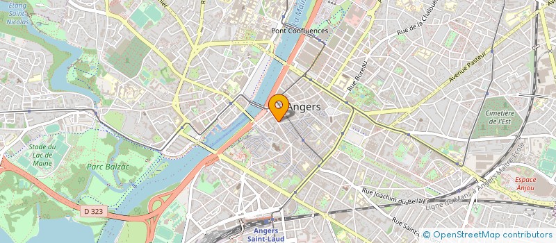 localisation de l'entreprise MADAME LAURENE KONKUYT à ANGERS