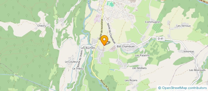 localisation de l'entreprise MADAME LAURENE LAPASSET  CHAMBERY