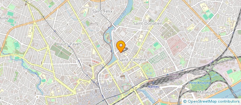 localisation de l'entreprise MADAME LAURENE LATOUCHE  NANTES