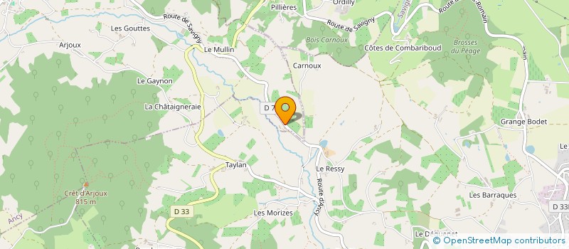 localisation de l'entreprise MADAME LAURENE MAGAT  ANCY