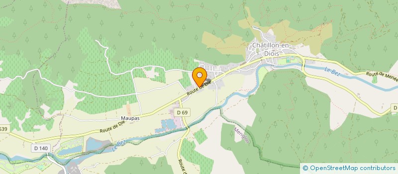 localisation de l'entreprise MADAME LAURENE MAINGUY  UPIE