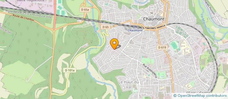 localisation de l'entreprise MADAME LAURENE MAZLOUM à CHAUMONT