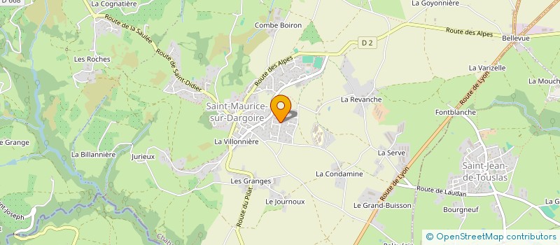 localisation de l'entreprise MADAME LAURENE MENEGHELLO  L'HORME