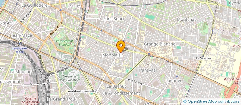 localisation de l'entreprise MADAME LAURENE MILLE  LYON