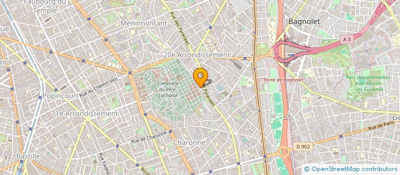 localisation de l'entreprise MADAME LAURENE MOLARD  PARIS