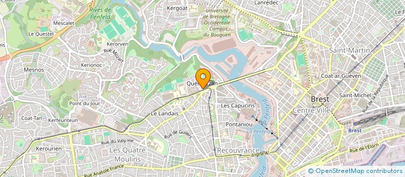localisation de l'entreprise MADAME LAURENE MOUPIK YOUMESST à BREST