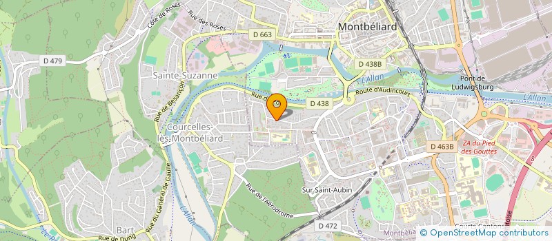 localisation de l'entreprise MADAME LAURENE MOURER  LA CABANASSE