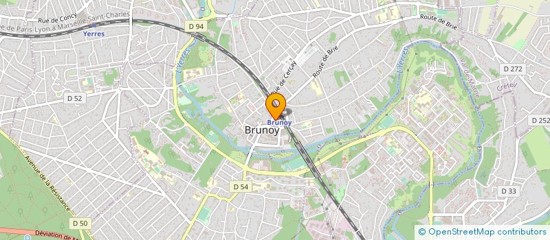 localisation de l'entreprise MADAME LAURENE NOGRE à BRUNOY