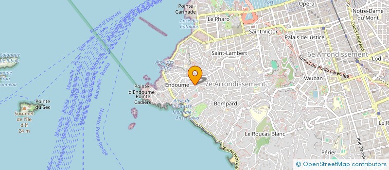 localisation de l'entreprise MADAME LAURENE PETIT  MARSEILLE