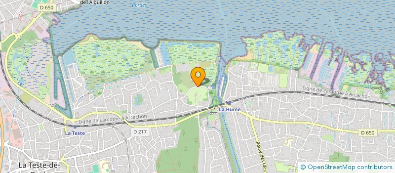 localisation de l'entreprise MADAME LAURENE PLANTEY  LA TESTE-DE-BUCH