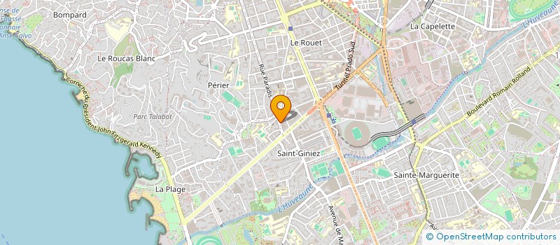 localisation de l'entreprise MADAME LAURENE ROULLAUD à MARSEILLE