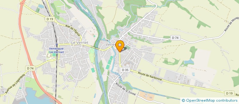 localisation de l'entreprise MADAME LAURENE ROUSSE à VENERQUE