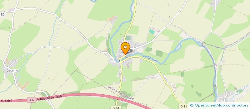 localisation de l'entreprise MADAME LAURENE ROY  GUILLON-TERRE-PLAINE