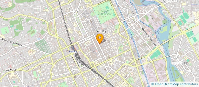 localisation de l'entreprise MADAME LAURENE RUIS  NANCY