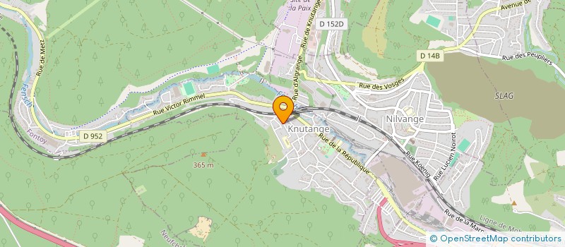 localisation de l'entreprise MADAME LAURENE SAUDER  KNUTANGE