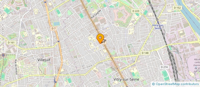 localisation de l'entreprise MADAME LAURENE SELAUDOUX à VITRY-SUR-SEINE