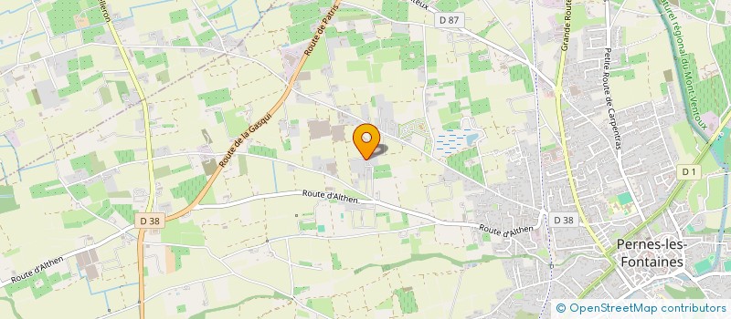 localisation de l'entreprise MADAME LAURENE SERIES  PERNES-LES-FONTAINES