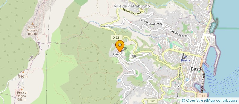 localisation de l'entreprise MADAME LAURENE STANZIONE à BASTIA