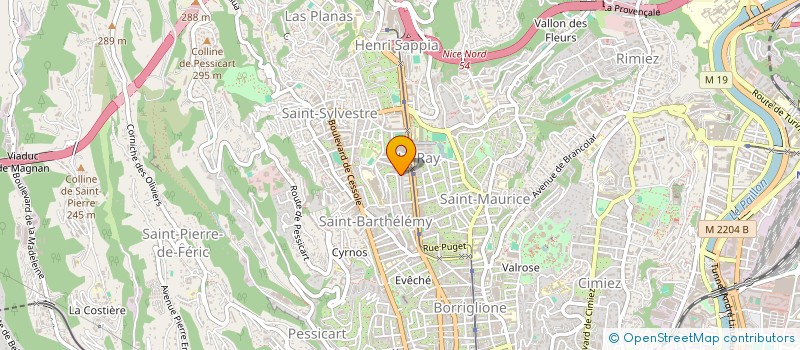 localisation de l'entreprise MADAME LAURENE TALOU à NICE