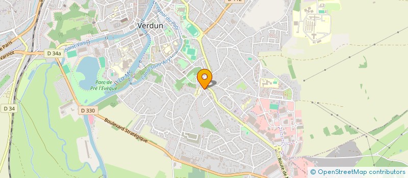 localisation de l'entreprise MADAME LAURENE TAMPIGNY à VERDUN