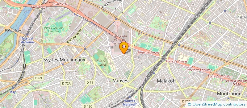 localisation de l'entreprise MADAME LAURENE TIMBERT  VANVES