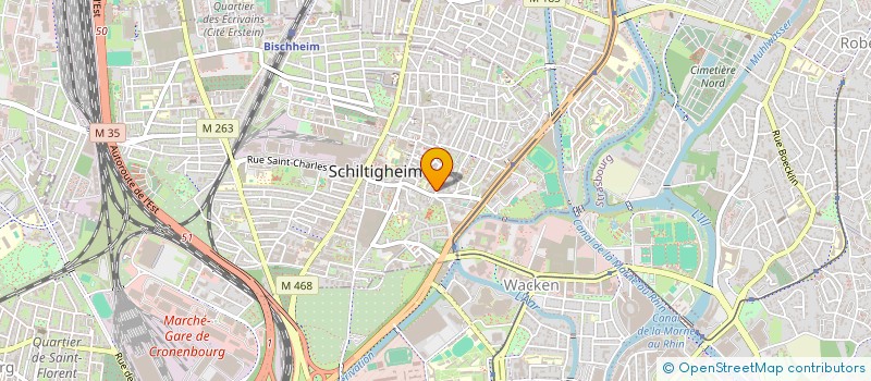 localisation de l'entreprise MADAME LAURENE TRESCARTE  SCHILTIGHEIM