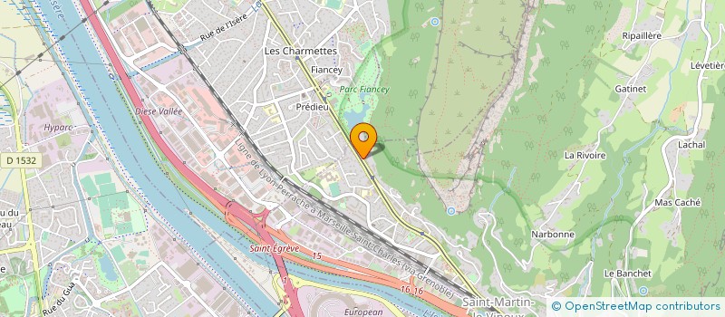 localisation de l'entreprise MADAME LAURENE TROLLIER  SAINT-MARTIN-LE-VINOUX