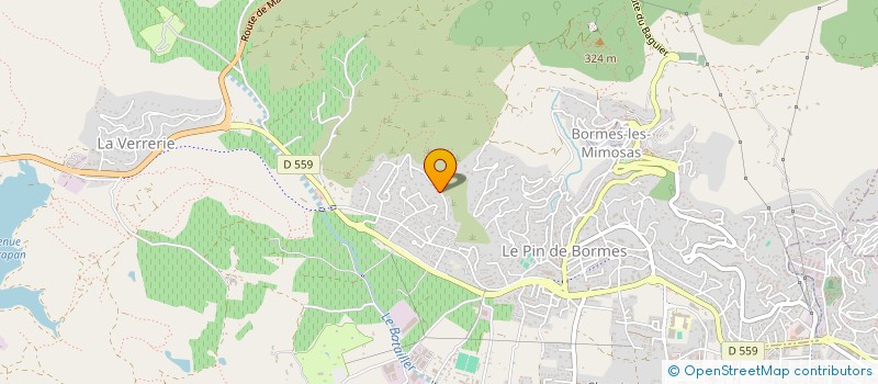 localisation de l'entreprise MADAME LAURENE VANDAELE  BORMES-LES-MIMOSAS