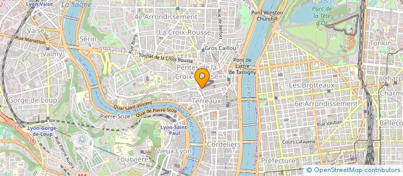 localisation de l'entreprise MADAME LAURENE VERNET à LYON