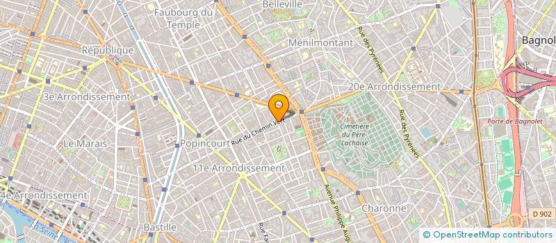 localisation de l'entreprise MADAME LAURENE VIDA  PARIS