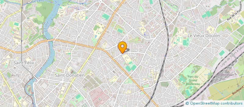 localisation de l'entreprise MADAME LAURENNE BISSON à NANTES