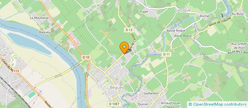 localisation de l'entreprise MADAME LAURENNE MISRAOUI  BEGUEY