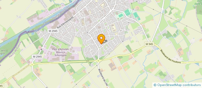 localisation de l'entreprise MADAME LAURENNE POLLET  COMINES