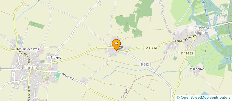 localisation de l'entreprise MADAME LAURENNE SOULLET  COURCON