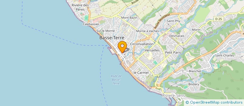 localisation de l'entreprise MADAME LAURENT BERARDINELLI à BASSE-TERRE