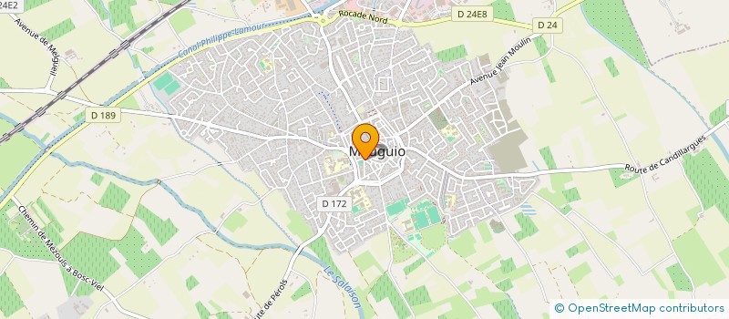 localisation de l'entreprise MADAME LAURENT JOLY  MAUGUIO