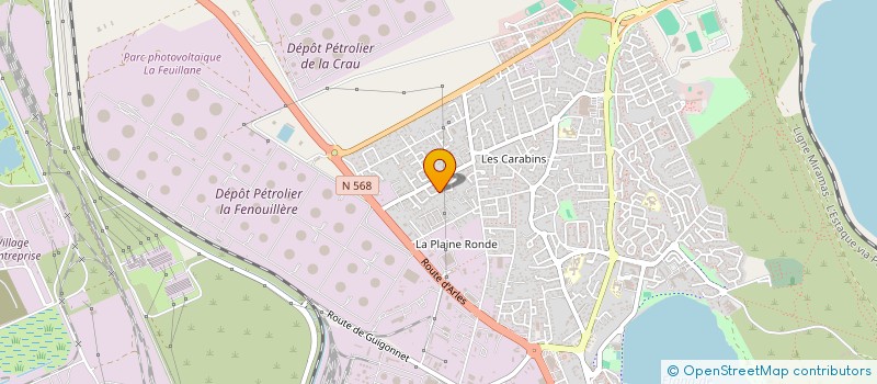 localisation de l'entreprise MADAME LAURENT RISI  FOS-SUR-MER